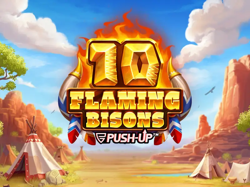 10 Flaming Bisons - Cassino Pix Paga Mesmo?