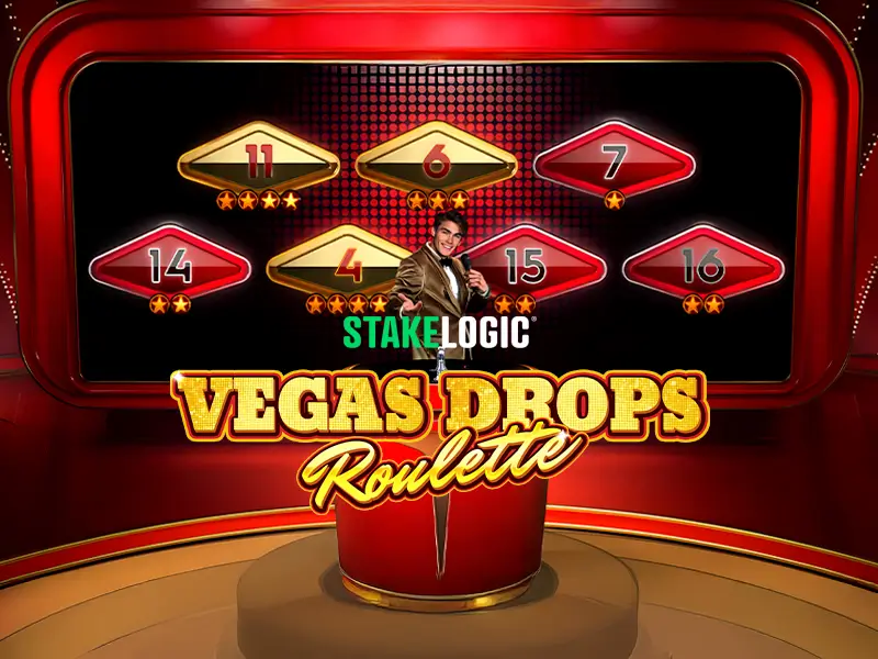 Imagem do jogo Vegas Drops Roulette no Cassino Pix Bet